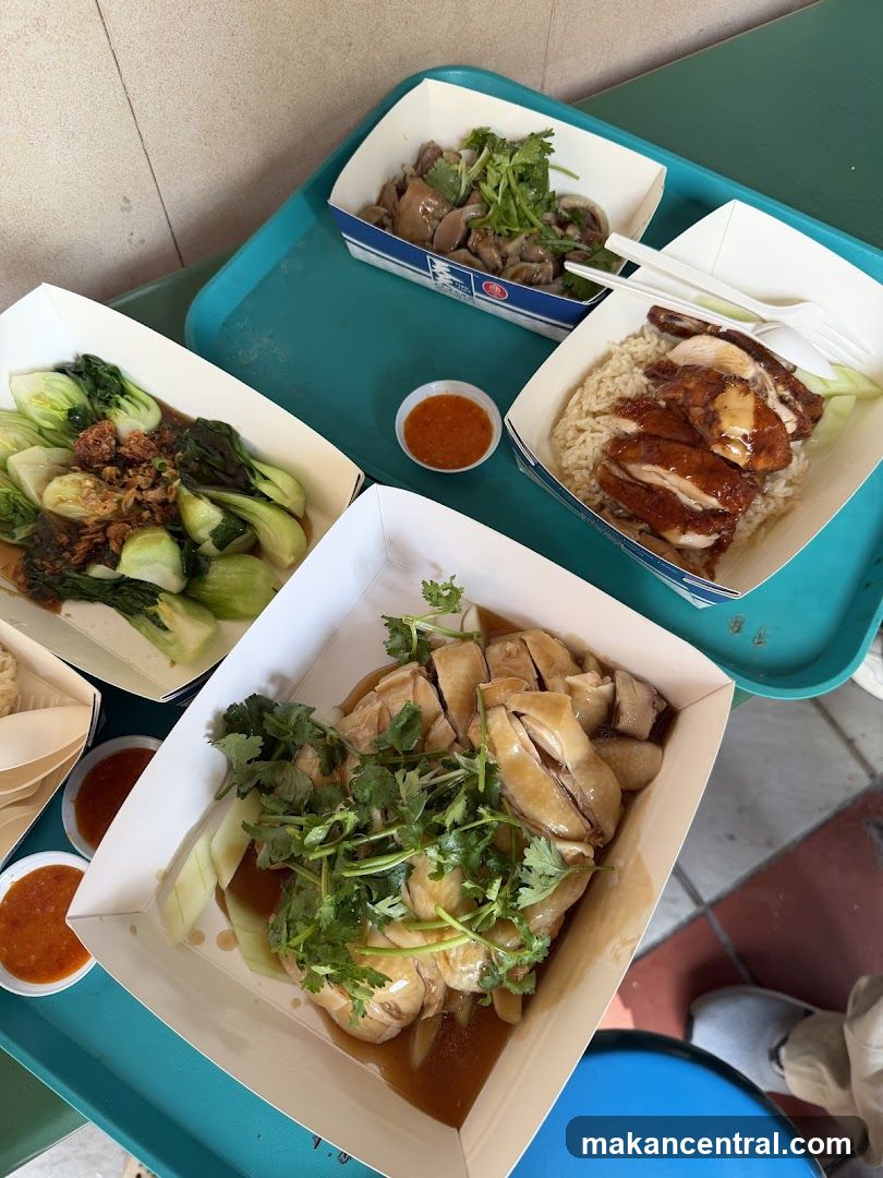 Chicken Rice and Sides