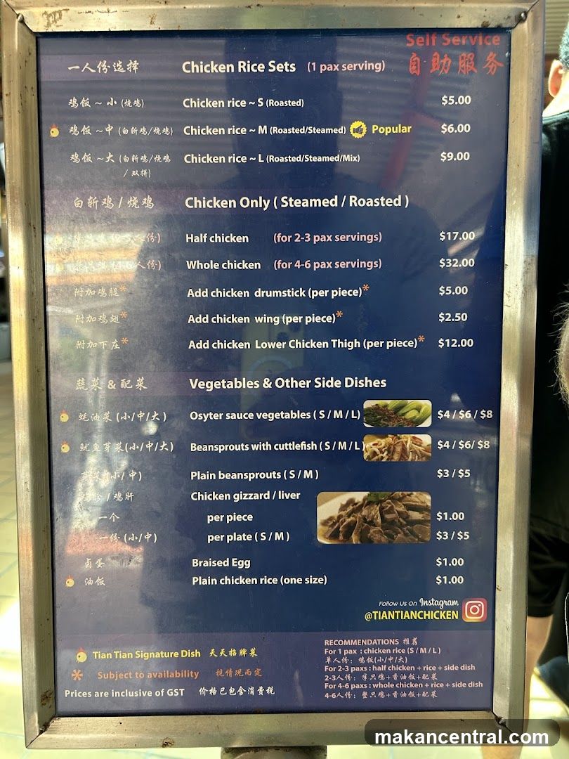 Chicken Rice Sets & Sides