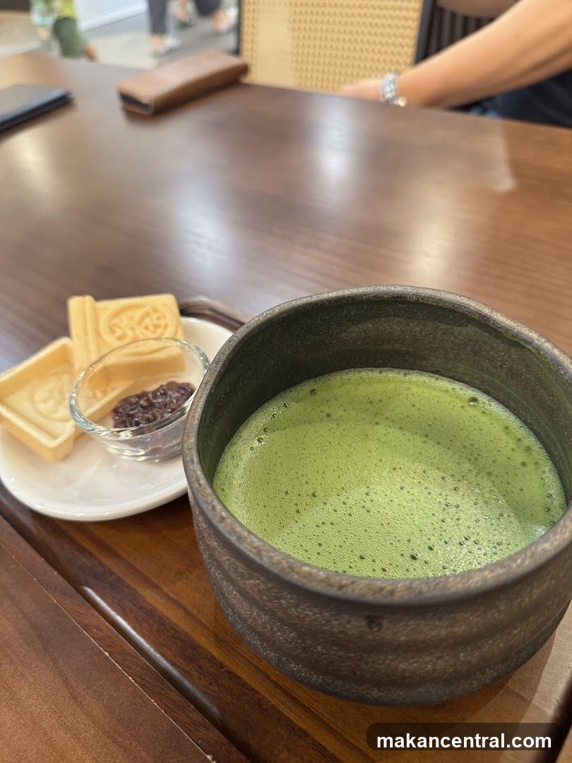 Matcha and Wafers