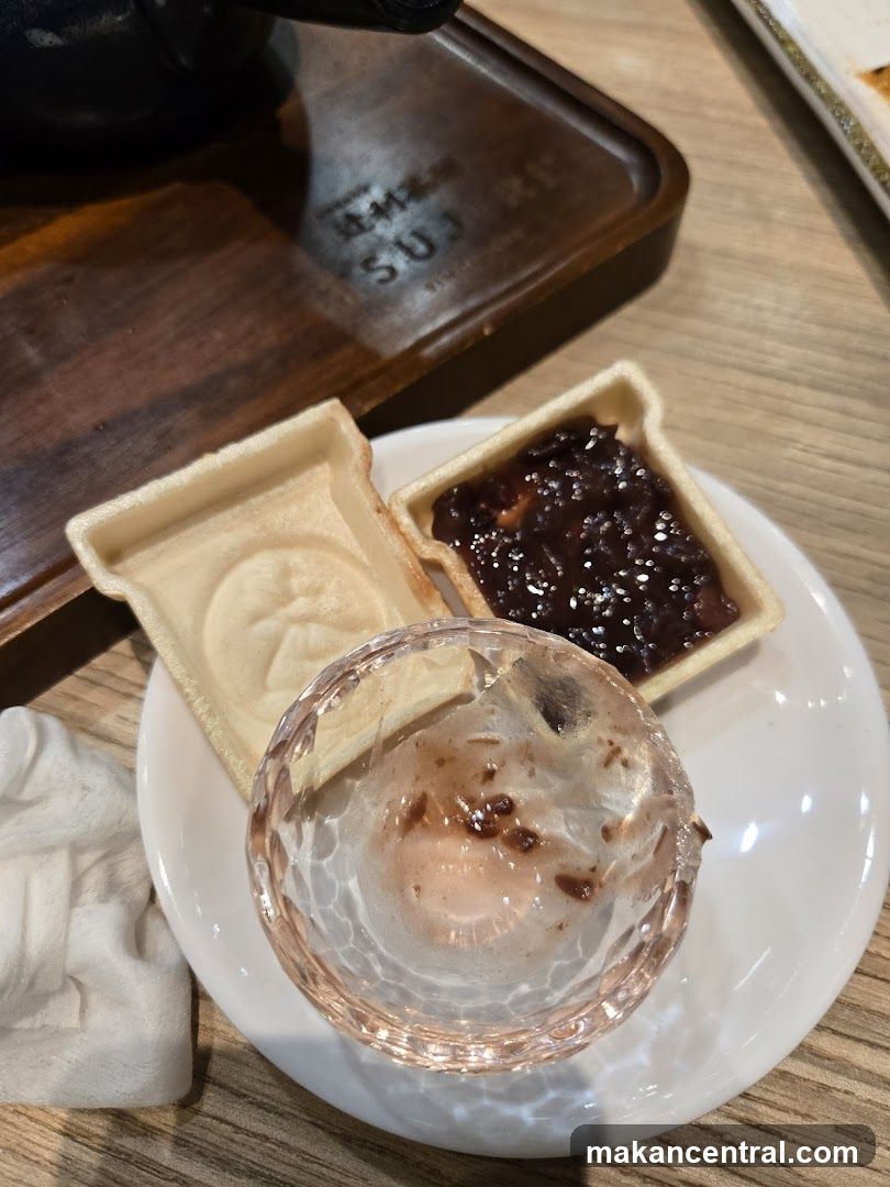 Dessert with Red Bean Paste