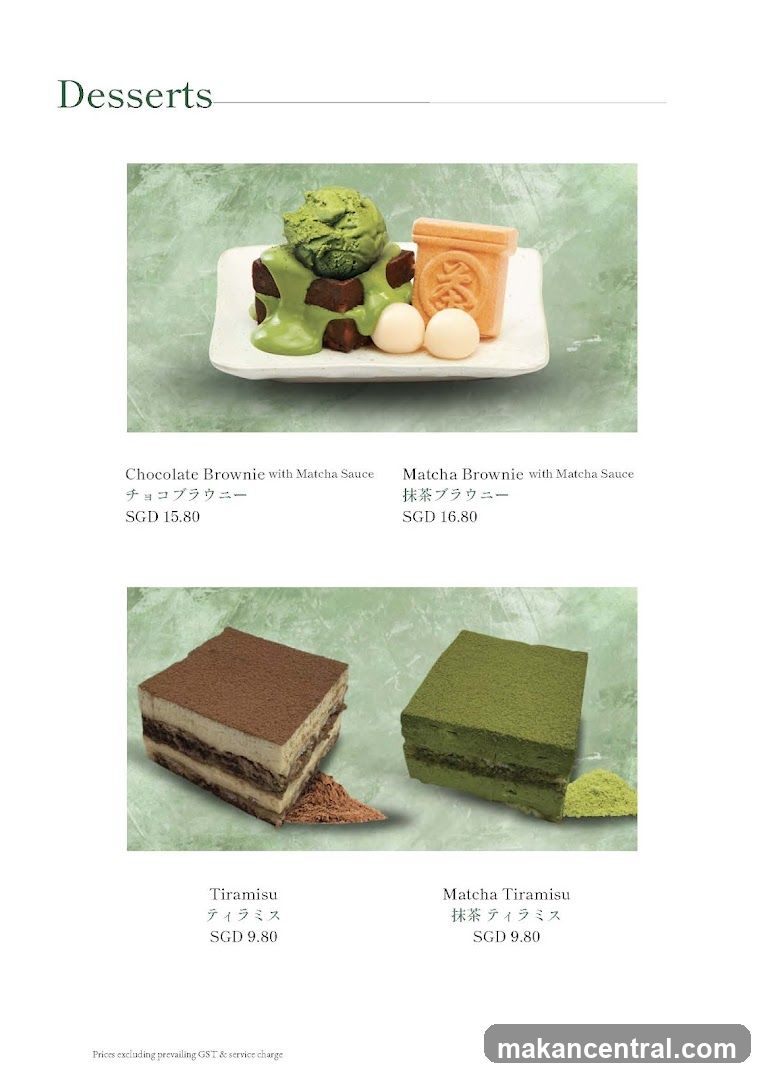 Desserts