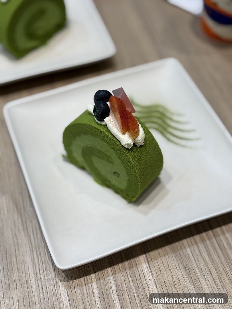 Matcha Swiss Roll