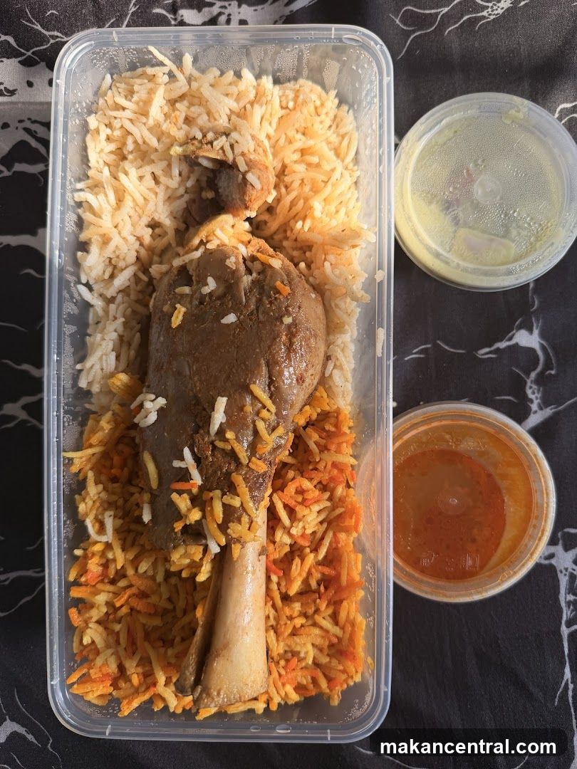 Lamb Shank Biryani with Sides
