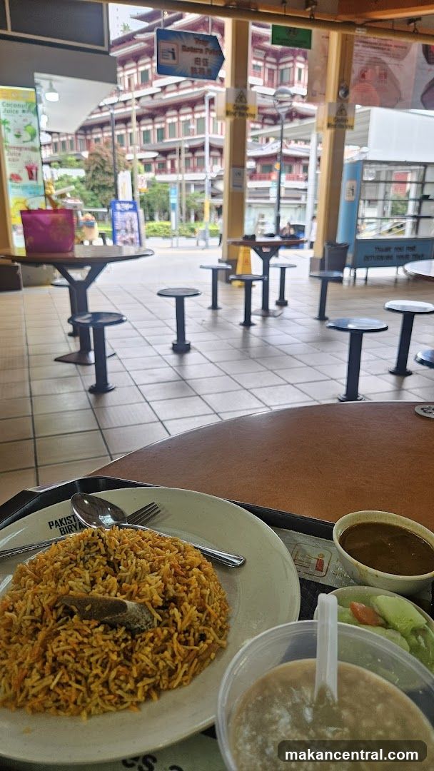 Food court with a view