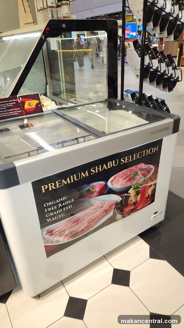 Premium Shabu Selection Display