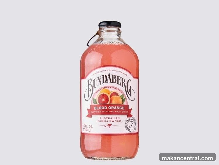 Bundaberg Blood Orange Flavored Sparkling Fruit Drink