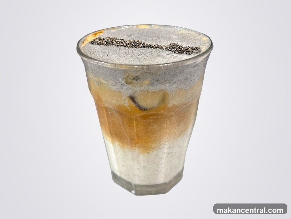 Layered Drink with Topping