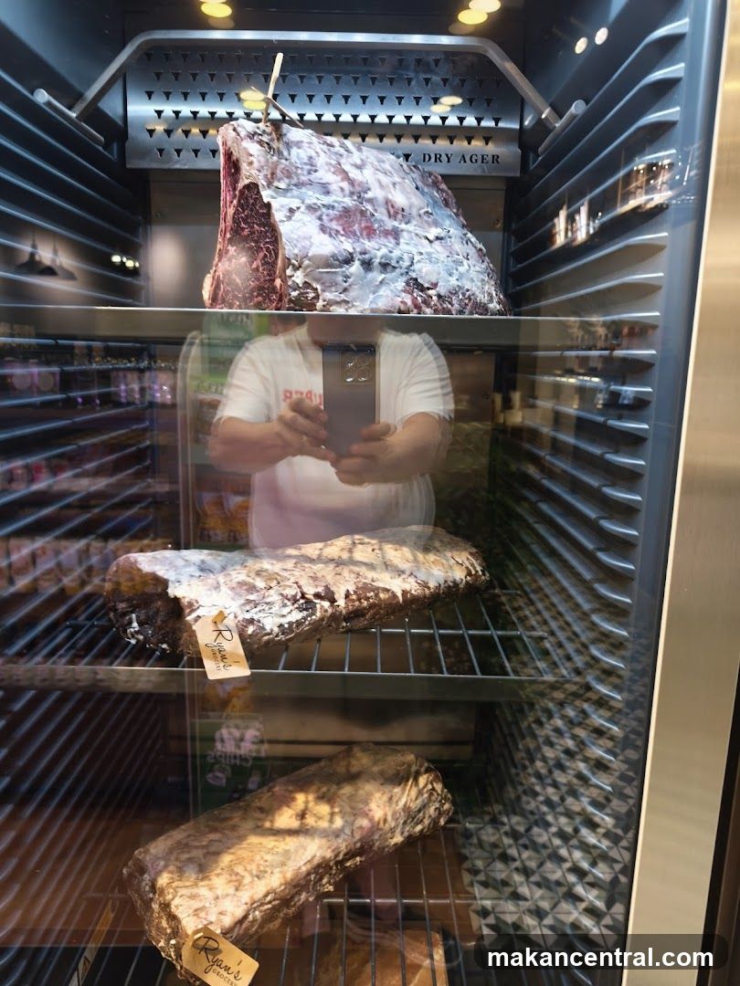 Dry Aged Meat Display