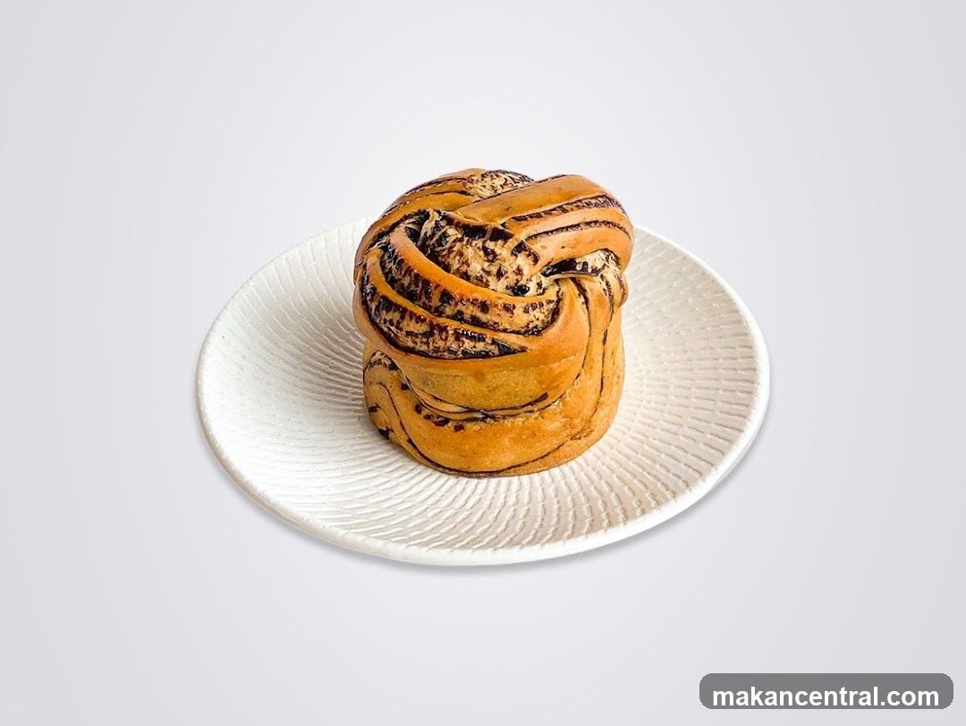 Chocolate Swirl Bun