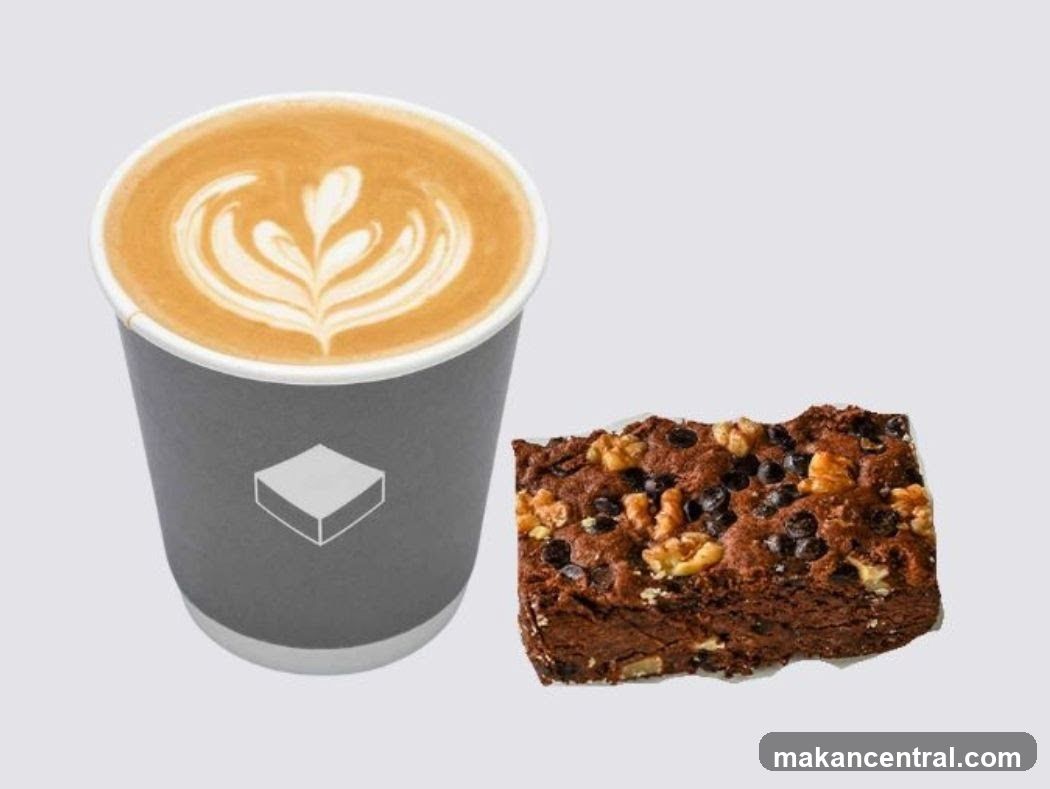 Coffee and Brownie