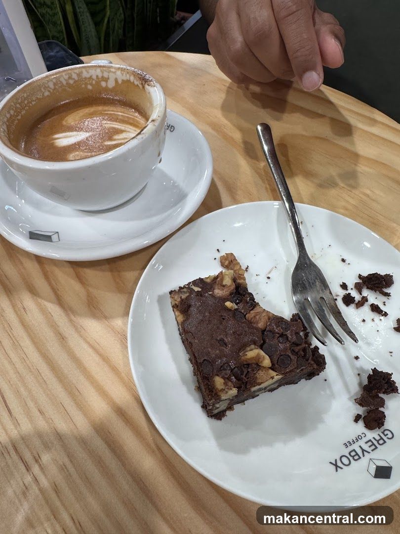 Coffee and Brownie