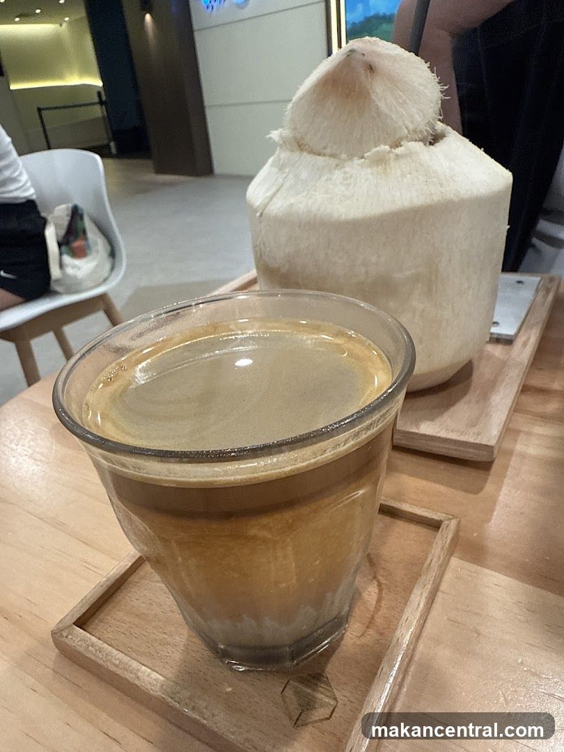 Coffee and Coconut Drink