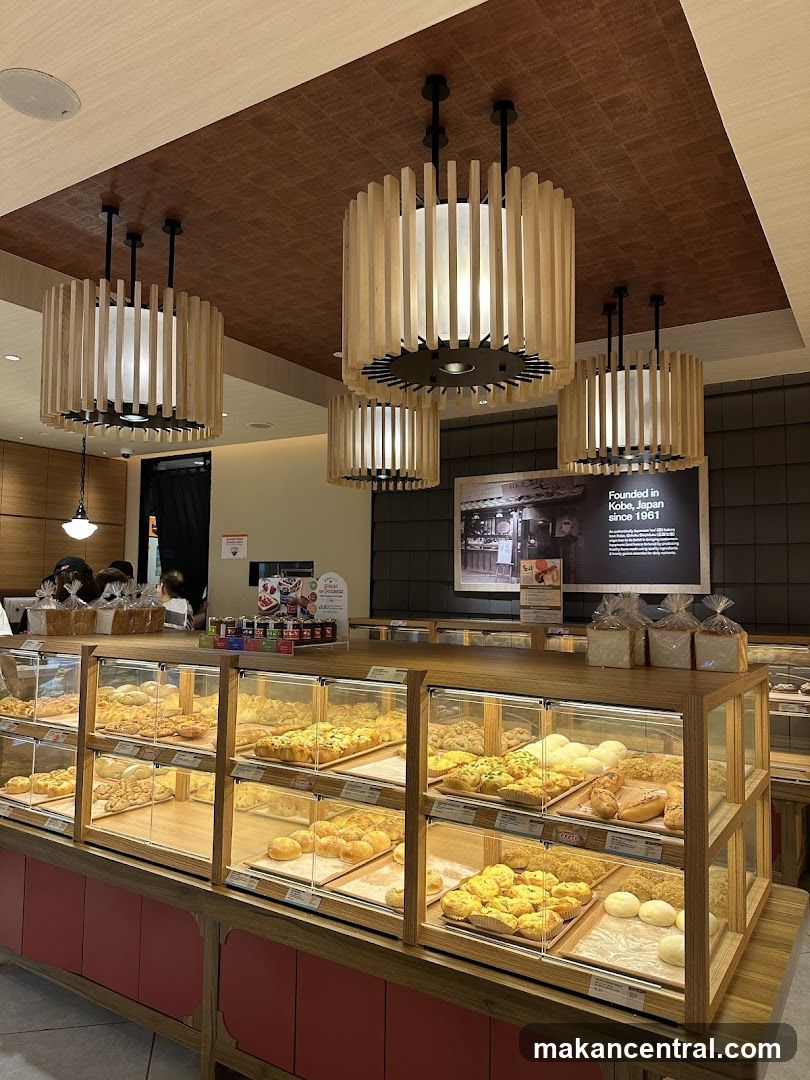 Bakery Interior with Display Cases