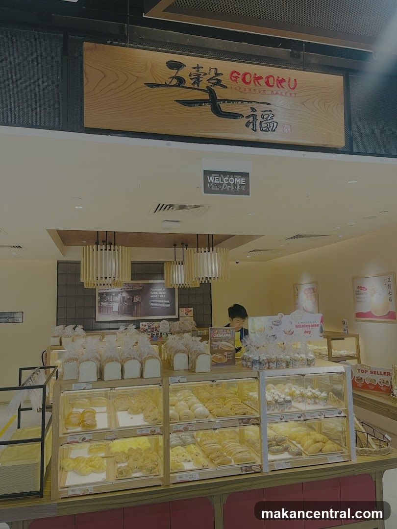 Gokoku Japanese Bakery Display
