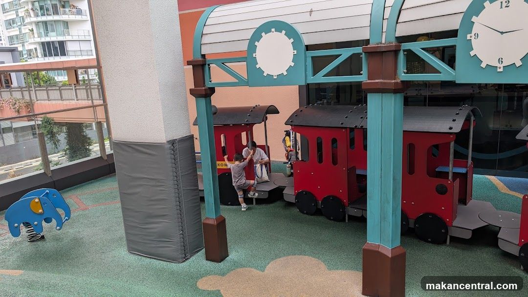 Playground with Train and Elephant Rides