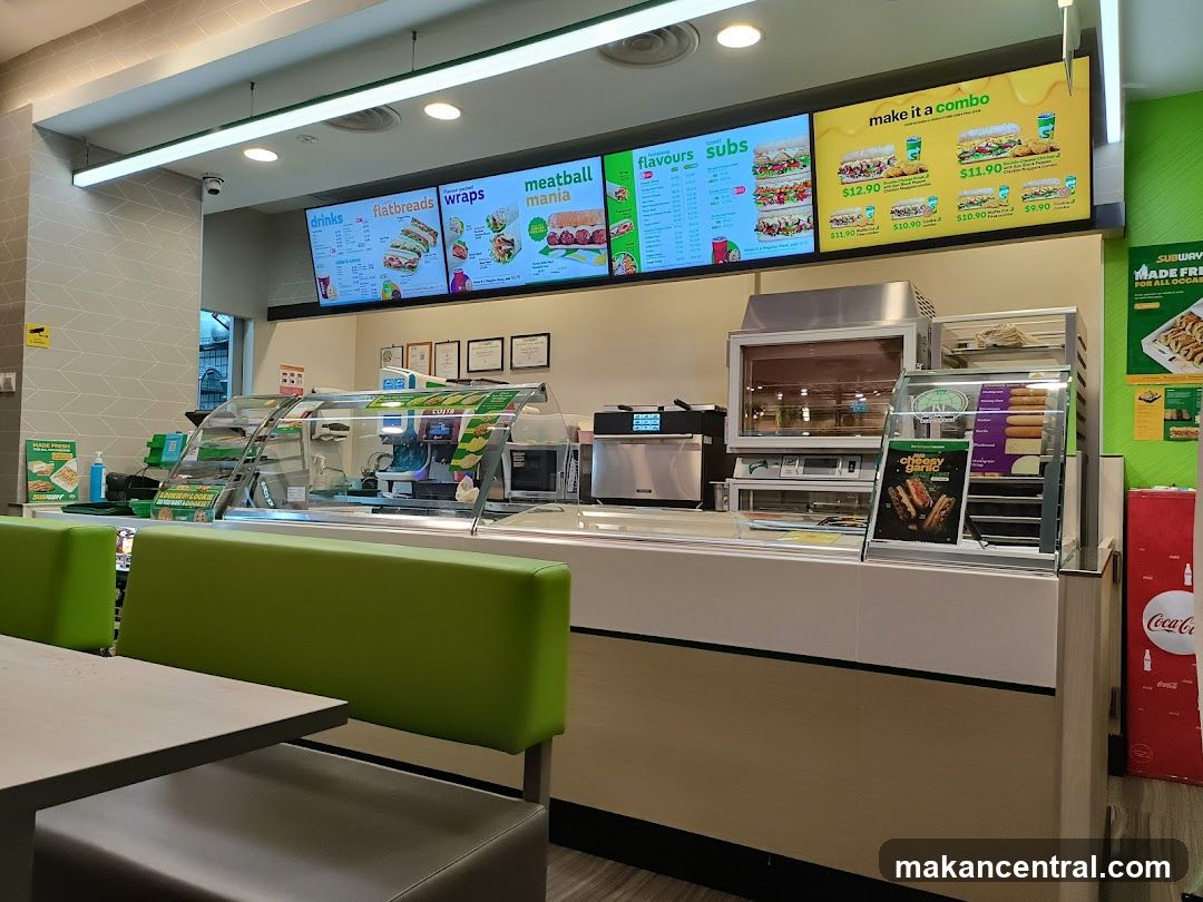 Subway Restaurant Interior