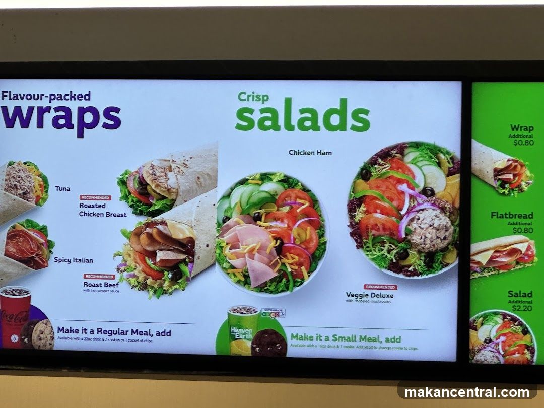 Flavour-packed wraps and Crisp salads