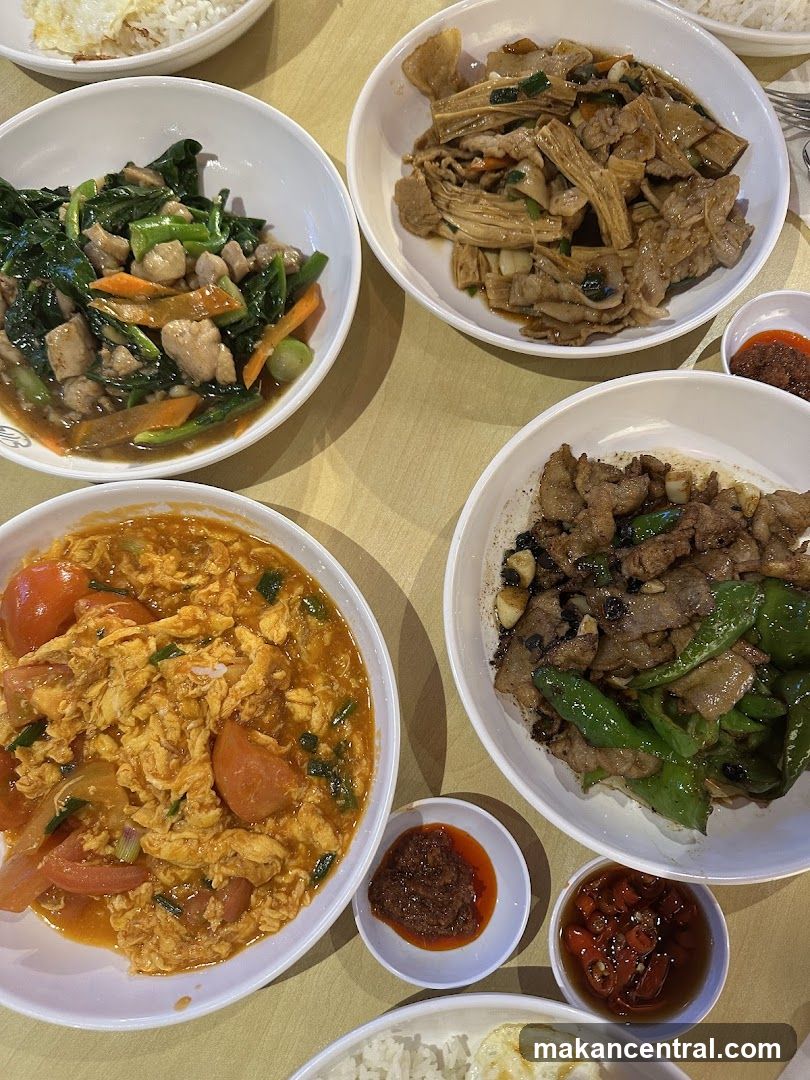 Assortment of Chinese Dishes