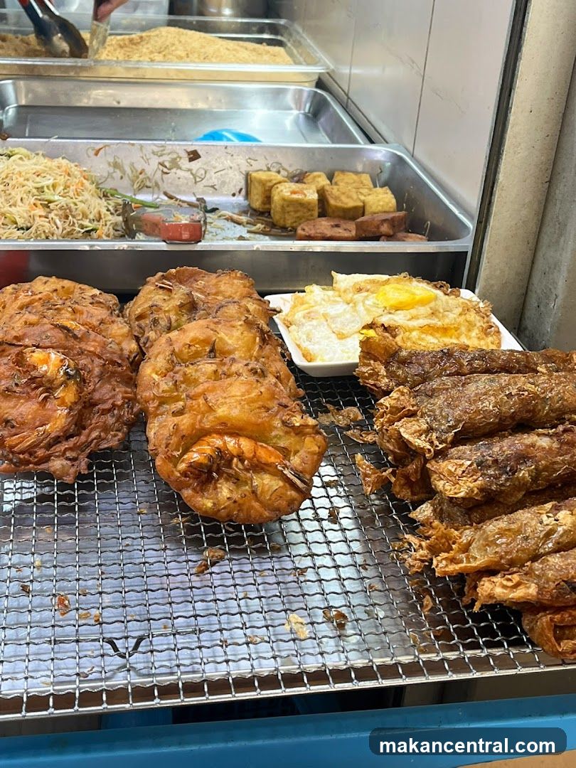 Fried Seafood and Tofu