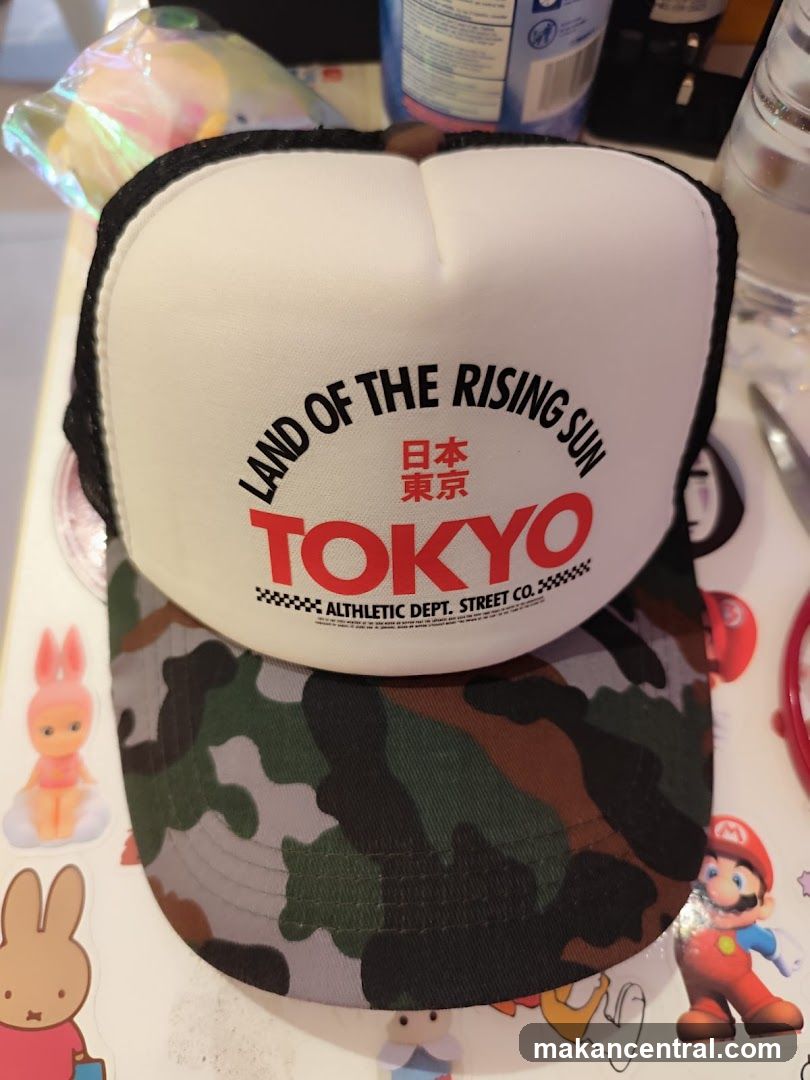 Cap with Tokyo design