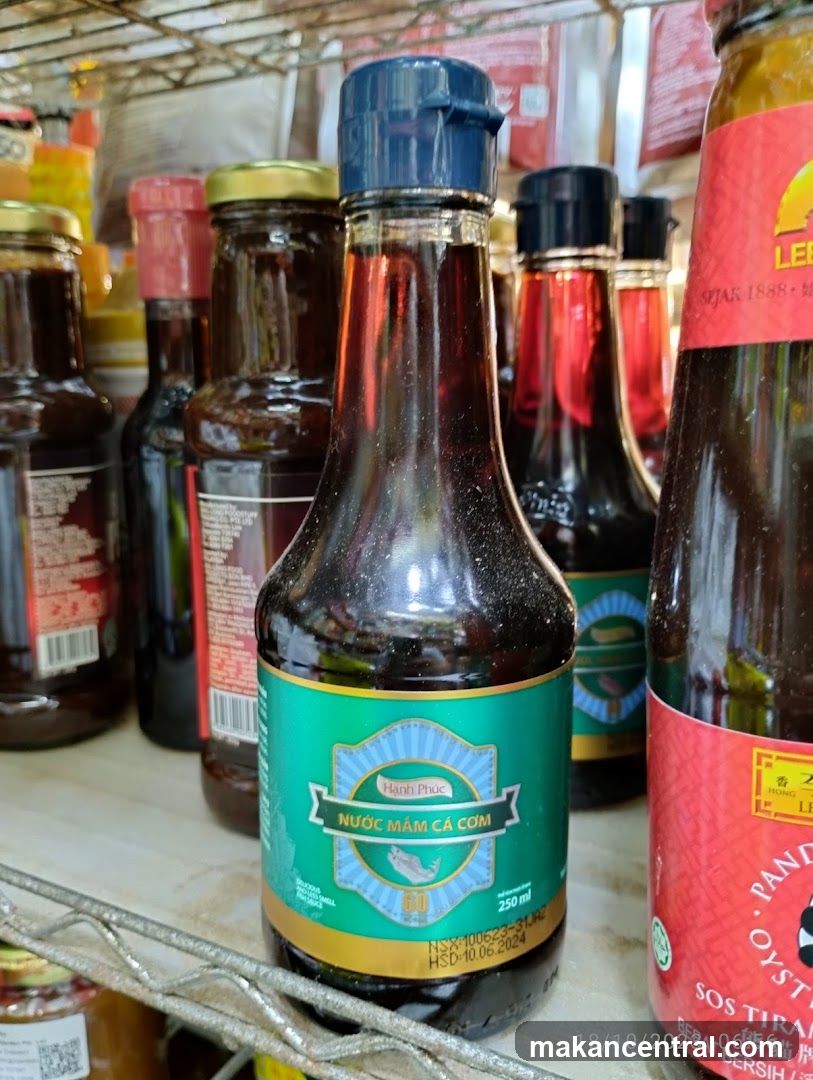 Soy Sauce Bottles on Shelf