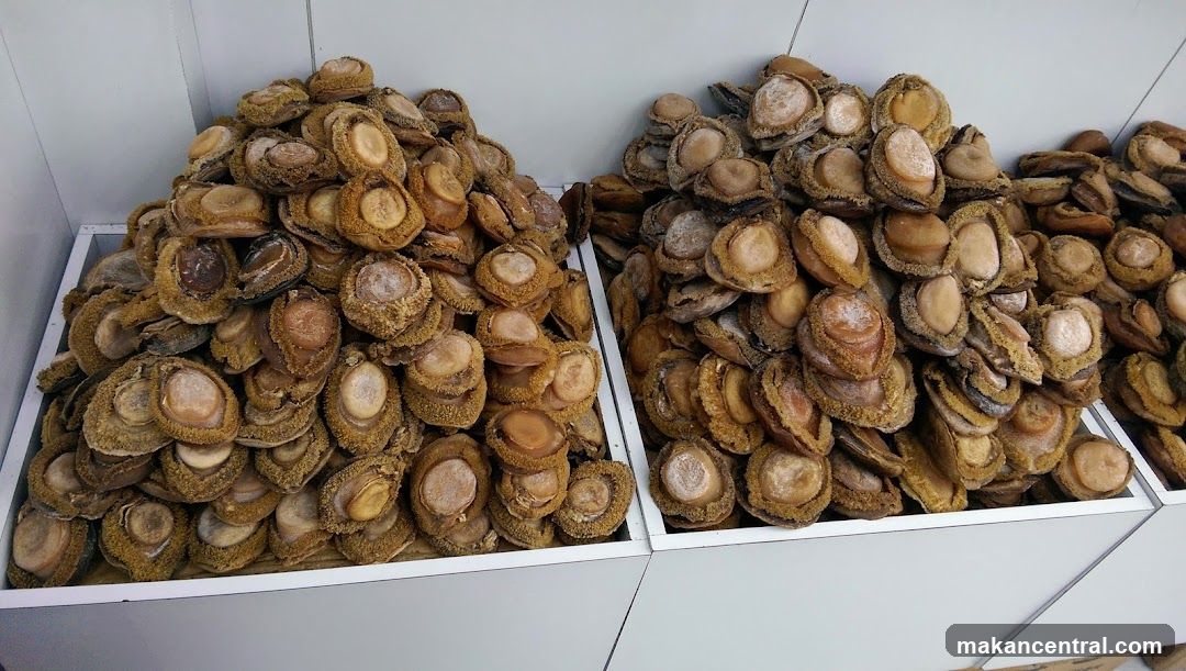 Dried Abalone Display
