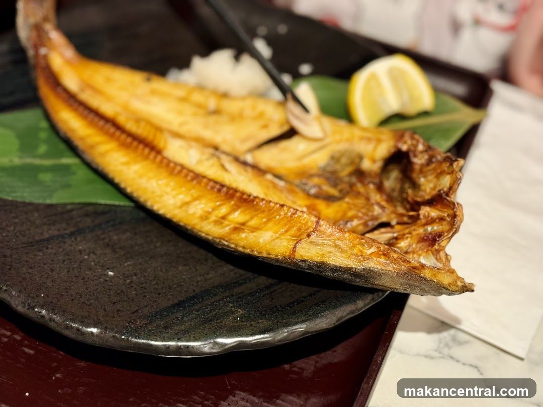 Grilled Fish with Lemon and Rice