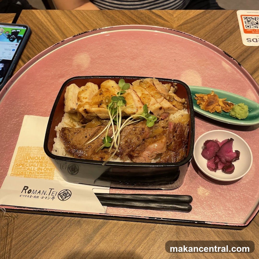 Donburi with Grilled Meats