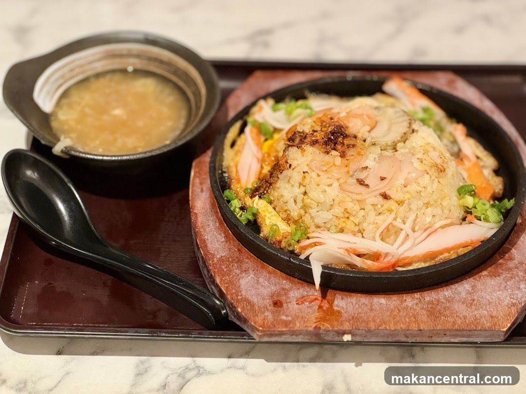 Sizzling Seafood Fried Rice