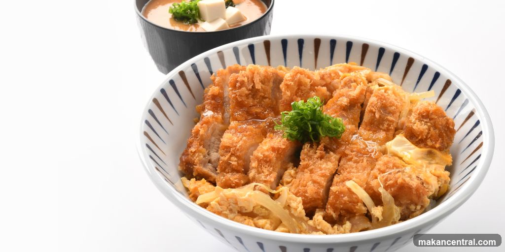 Katsudon with Miso Soup