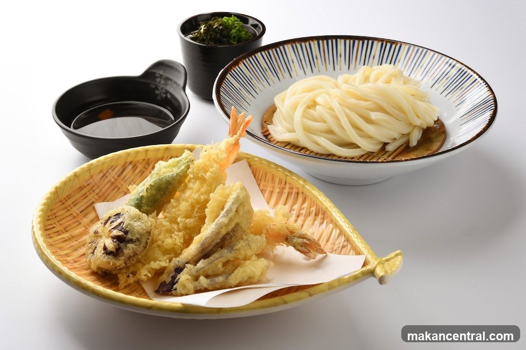 Udon and Tempura