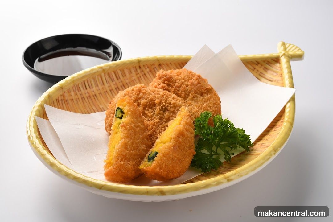 Fried Croquettes with Dipping Sauce