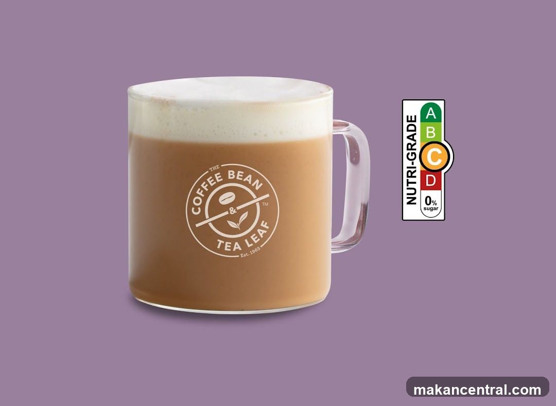 Coffee Drink with Nutri-Grade Label