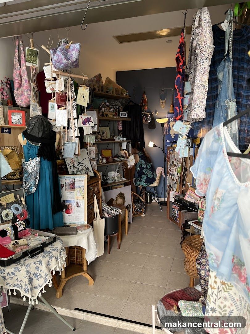 Interior of a boutique shop