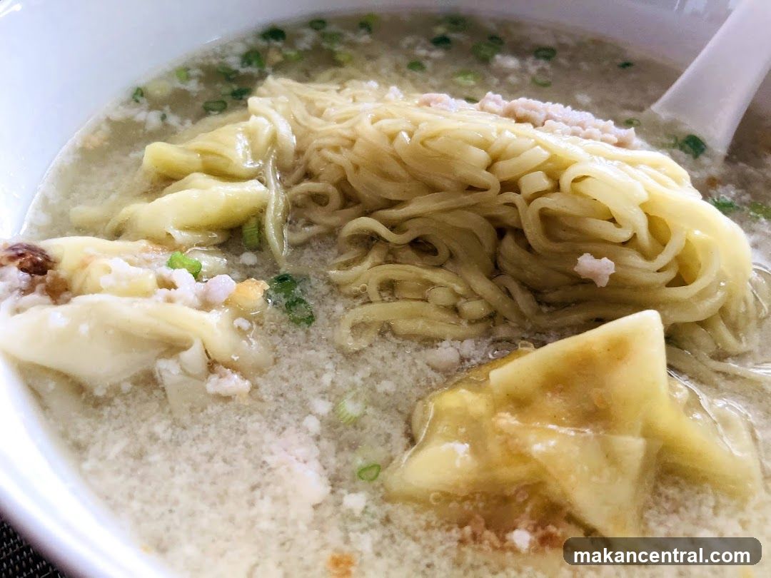 Noodle Soup with Wontons