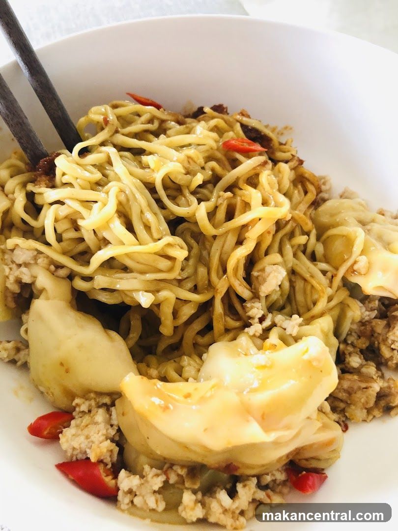 Noodles with Wontons