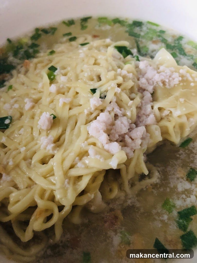 Noodle Soup with Minced Meat