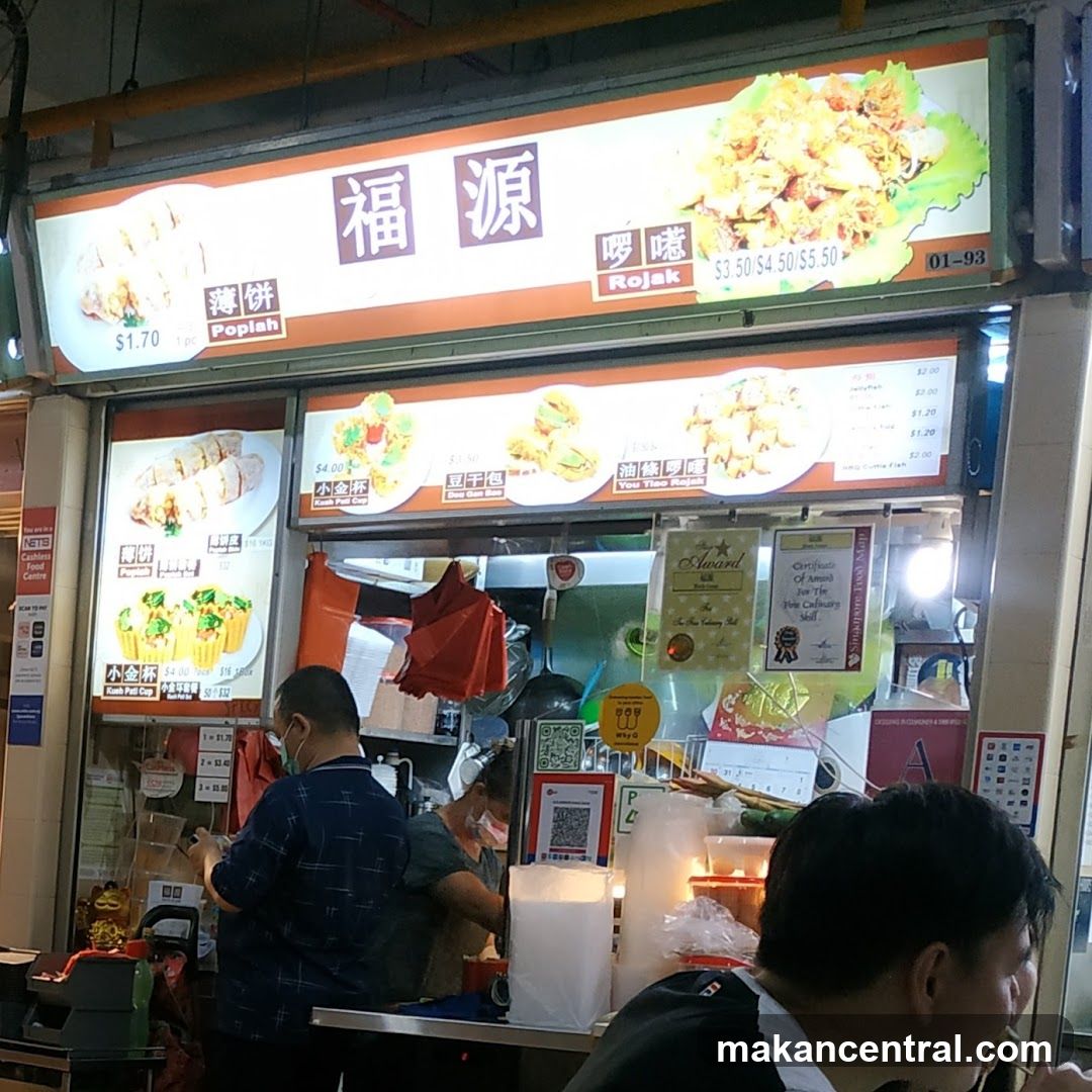 Food Stall with Menu and Awards