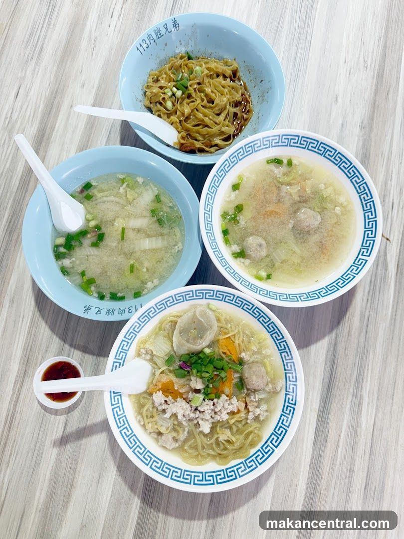 Noodles and Soup