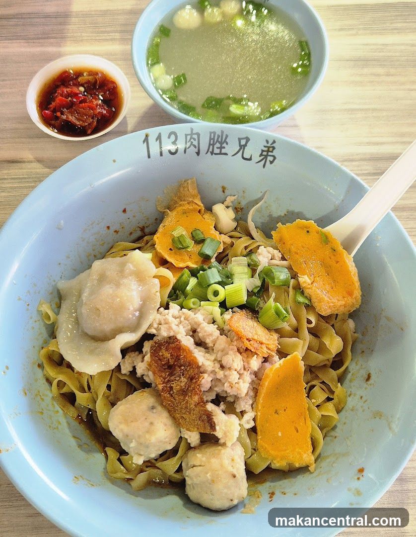 Noodles with Toppings
