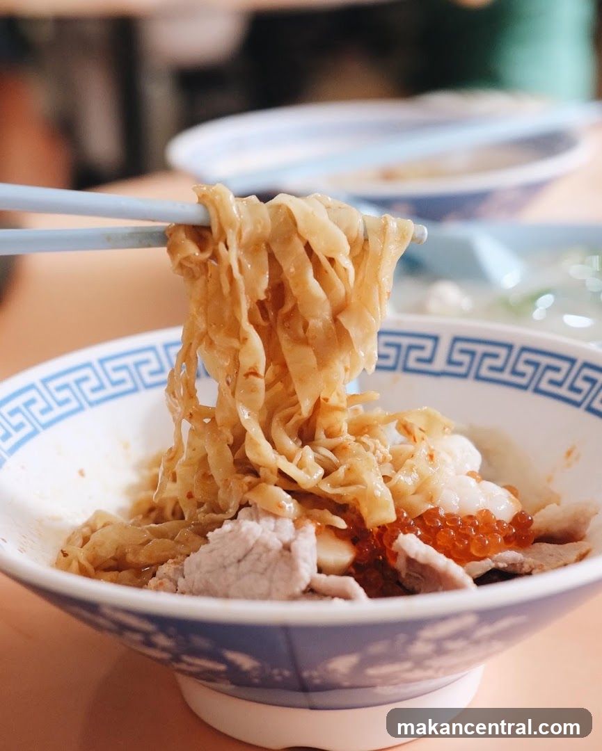 Noodles with Pork and Roe