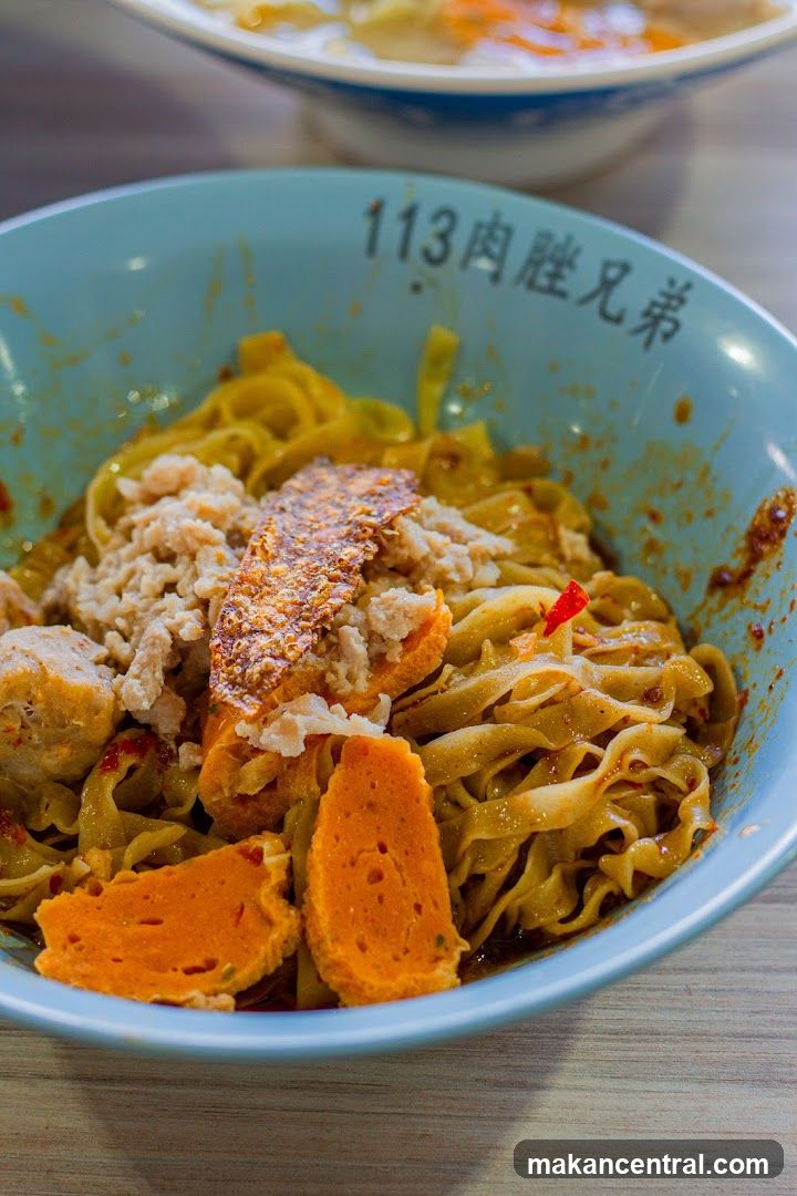 Noodles with Toppings
