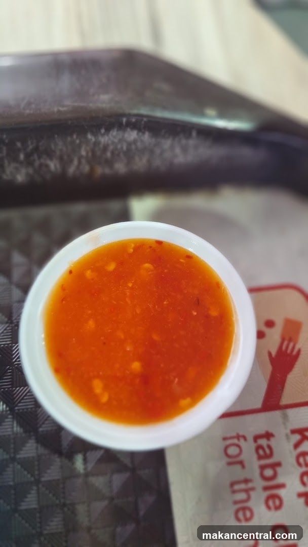 Sauce in a bowl