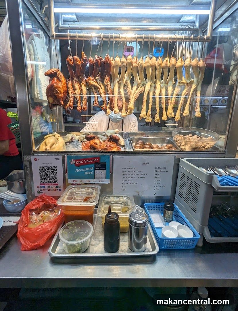 Hainanese Chicken Rice Stall