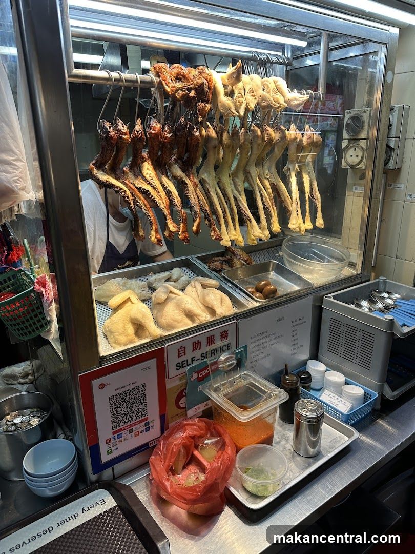 Hanging Roasted and Boiled Poultry