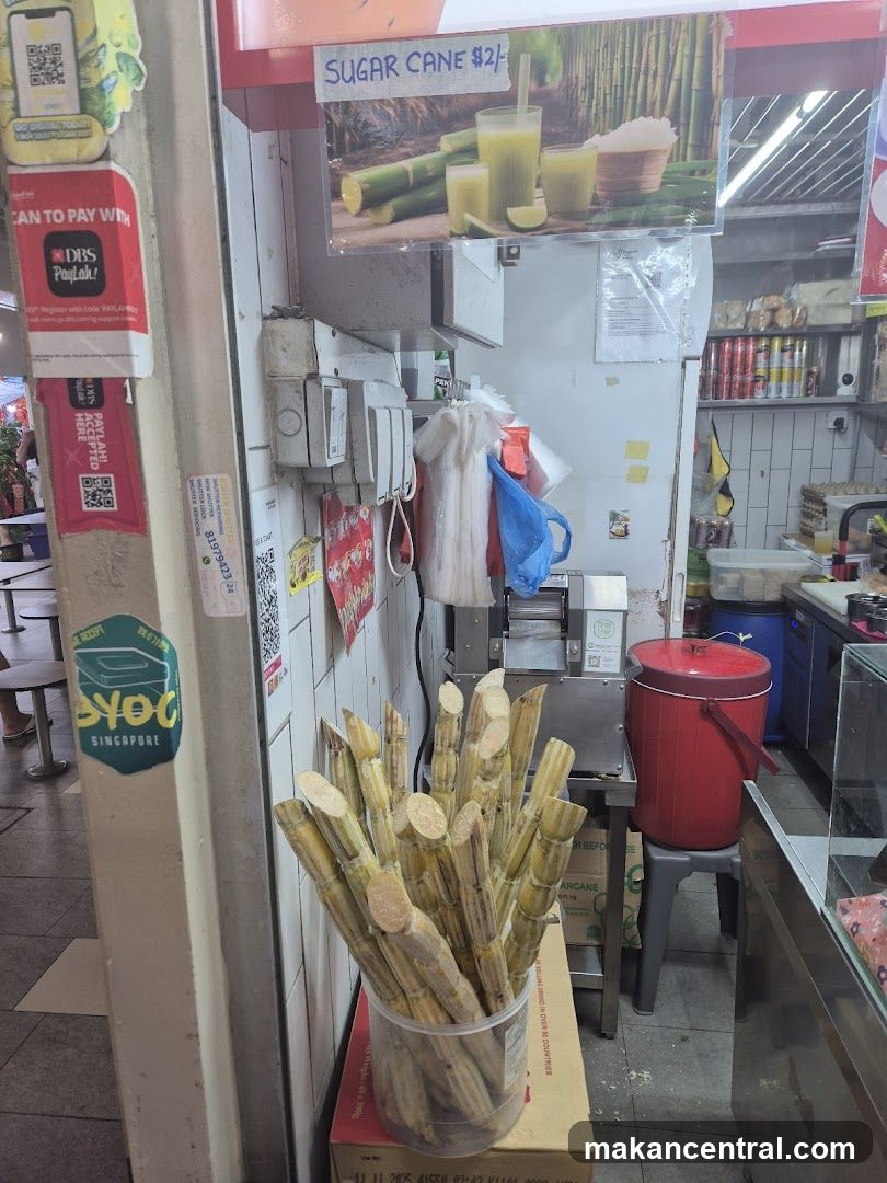 Sugar Cane Stall