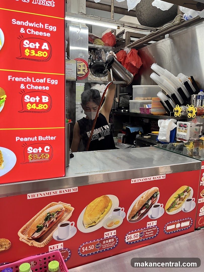 Vietnamese Banh Mi Menu