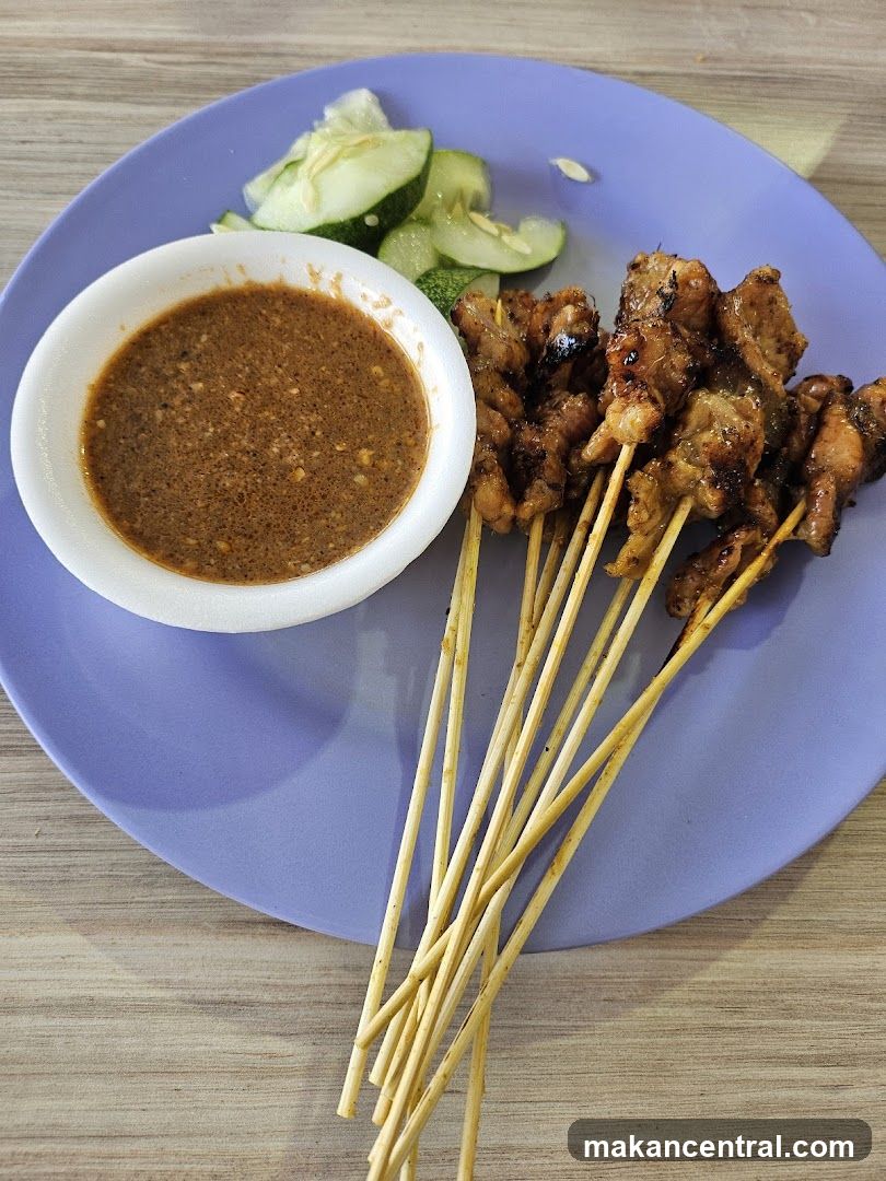 Satay Skewers with Peanut Sauce