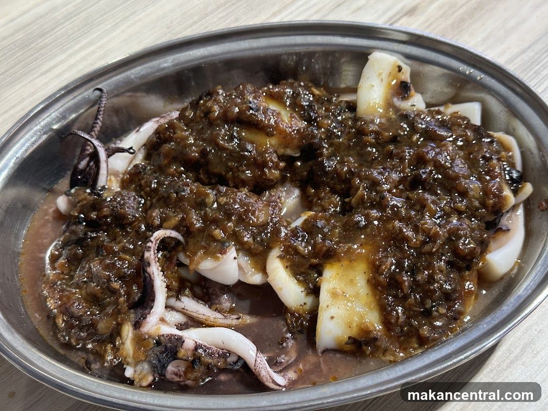 Squid with Sauce
