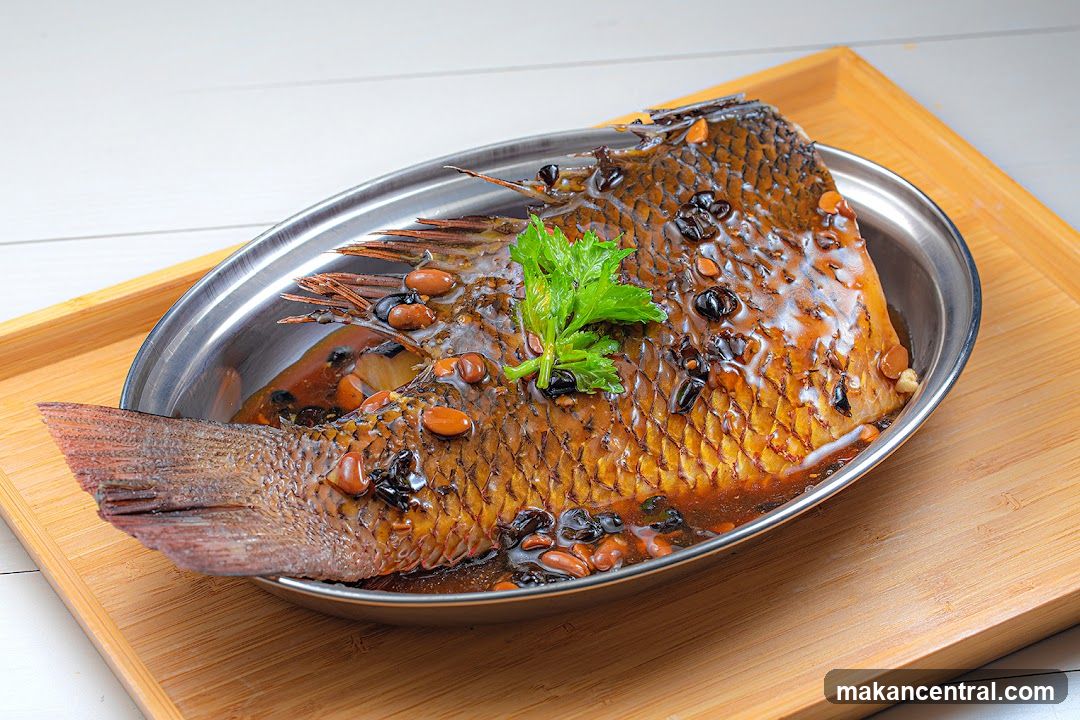 Steamed Fish with Black Beans